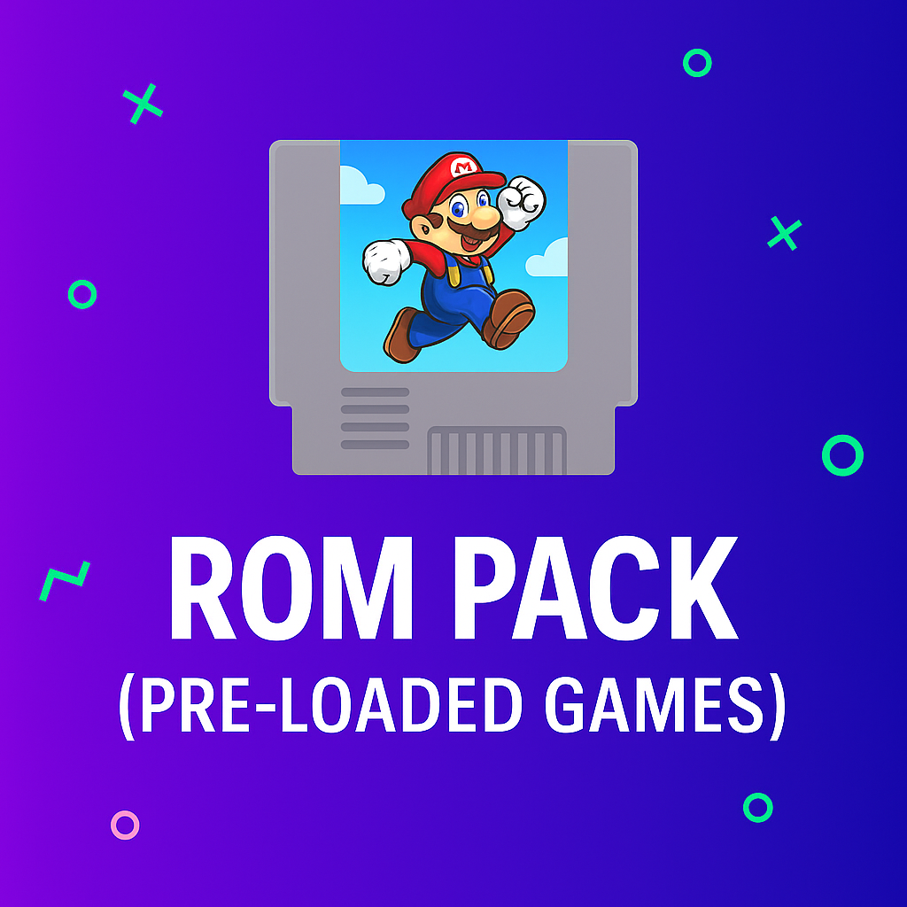 ROM Pack (Pre-loaded games)